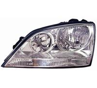 Faro Fanale Anteriore per Kia Sorento 2002-2006 Parabola Cromata Sinistro