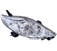 Faro Fanale Anteriore per Mazda 5 2005-2007 Parabola Cromata Destro