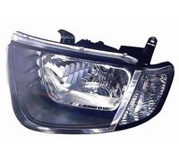 Faro Fanale Anteriore per Mitsubishi L 200 2005-2009 Cabina Singola Sinistro