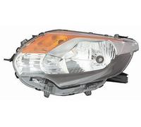 Faro Fanale Anteriore per Mitsubishi L 200 2015-2019 Parabola Nera Sinistro