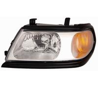 Faro Fanale Anteriore per Mitsubishi Pajero Sport 2006 Parabola Cromata Sinistro