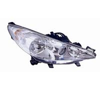 Faro proiettore H7-H7-H1 con fendi passeggero dx per Peugeot 207 2006 in poi