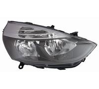 Faro Fanale Anteriore per Renault Clio 2012-2016 Bordo Nero Destro