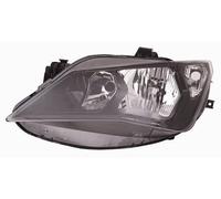 Faro Anteriore Destro DX Seat Ibiza 2012-2016 - Parabola Nera - 2 Parabole Nera