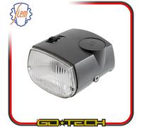 FARO FANALE ANTERIORE PIAGGIO CIAO PX PV P PXV 50 ORIGINALE SIEM GRIGIO a 2 LUCI