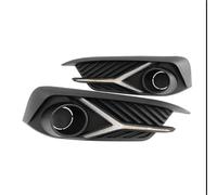 Faro Fanale Anteriore Relè Stile Indicatore Di Direzione Per Auto LED DRL Luci Di Marcia Diurna Copertura Fendinebbia Per Civic 10th 2016 2017 2018(Type A)