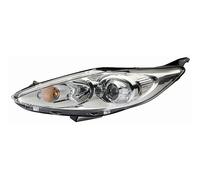 FARO-FANALE ANTERIORE SINISTRO FORD FIESTA 2008-2012 CORNICE CROMATA HELLA