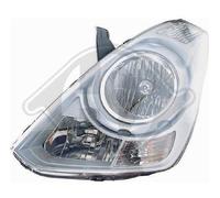 Faro fanale anteriore sinistro H-1 08- DEPO H1+H7 con motorino