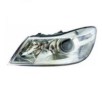 Faro fanale anteriore Sinistro OCTAVIA 08- TYC H1+H7 con motorino reg elet