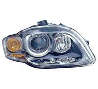 Faro Fanale Anteriore Xenon Arancio per Audi A4 2004-2007 Destro