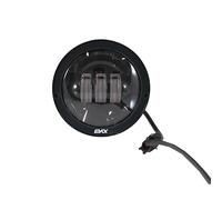 FARO FANALE COMPLETO ANTERIORE LED SENZA ANGEL EYES NERO EVOK PER PIAGGIO SI