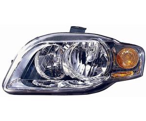 FARO FANALE DESTRO H7-H7 PRED REG EL AUDI A4 DAL 2004 11/07 IND DIR ARANCIO