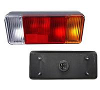 Faro Fanale Fanalino Posteriore DX Per Ducato Boxer Jumper Daily Completo di Trasparente Copertura Inferiore Gruppo Ottico Stop Retromarcia Destro Lato Passeggero