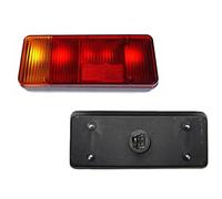 Faro Fanale Fanalino Posteriore SX Per Ducato Boxer Jumper Daily Completo di Trasparente Copertura Inferiore Gruppo Ottico Stop Retronebbia Sinistro Lato Guidatore