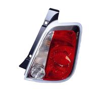 FARO FANALE FANALINO STOP POSTERIORE DX DESTRO FIAT 500 2007 2015 BIANCO E ROSSO