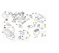Faro fanale gruppo ottico anteriore Aprilia RX 50 codice AP8212287