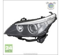 Faro fanale Hella Sx Sinistro per BMW 5 E61 550 545 535 530 525 523 520 M5 E #rn
