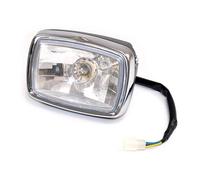 FARO FANALE LUCE ANTERIORE RETTANGOLARE GHIERA CROMATA