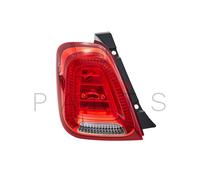 Fiat 500 Abarth 595 Prese d'aria Deflettori Cover Stop Posteriore Coppia Tappi f