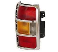 Depo Auto Parts - Fanale posteriore per Mitsubishi Pajero 1997-2000 cornice cromata sinistro