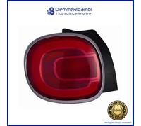 FARO - FANALE POSTERIORE SINISTRO CORNICE CROMATA - SX - FIAT 500 L 2012->2017->