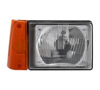 Faro Fanale Principale Destro Giallo R2 O H4 per Fiat Panda 141 141A