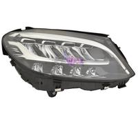 FARO FANALE PROIETT A LED PARAB. NERA DX PER MERCEDES CLASSE C W205 18>21 C/MOT.
