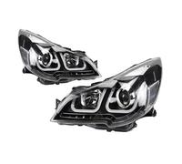 Faro Fanale Proiettore 2 PCS Parti Luce Testa Dell'automobile Per Subaru Per Outback Per Legacy 2010-2014 2015 Lampade A LED Faro Sostitutivo DRL Doppio Proiettore Facelift Fari Anteriori(LED kit)
