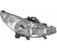 FARO FANALE PROIETTORE ANT SX PEUGEOT 207 DA 2006>S/FENDI CON MOTORINO EL.