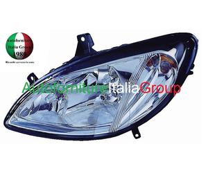 FARO FANALE PROIETTORE ANTERIORE ANT SINISTRO SX PER VITO-VIANO 03>10 2003>2010