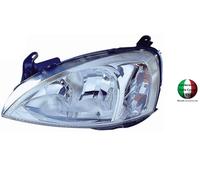 FARO FANALE PROIETTORE ANTERIORE ANT SX VERS AL PER OPEL CORSA C 02>03 2002>2003