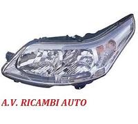 FARO FANALE PROIETTORE ANTERIORE DX DESTRO CITROEN C4 DAL 2005 AL 2010 H1-H7