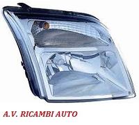 FARO FANALE PROIETTORE ANTERIORE DX DESTRO FORD TRANSIT CONNECT 2003 AL 2009
