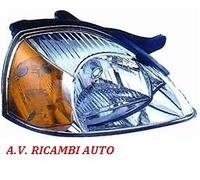 FARO FANALE PROIETTORE ANTERIORE DX DESTRO KIA RIO DAL 2003 AL 2005 H4