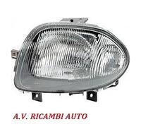 FARO FANALE PROIETTORE ANTERIORE DX DESTRO RENAULT CLIO DAL 1998 AL 2001 H4