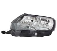 FARO FANALE PROIETTORE ANTERIORE DX DESTRO SKODA RAPIDE 2013 PARABOLA NERA CON M