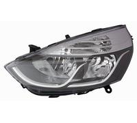 FARO FANALE PROIETTORE SX H7-H1 C/MOTORE PER RENAULT CLIO 2012> C/PROFILI GRIGI