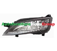 FARO FANALE PROIETTORE ANTERIORE SX LED CORNICE NERA H7-H7 PER DUCATO 2014>