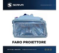 Proiettore H4/R2 Asimmetrico Sin. Fiat Uno RY '89-'94 Vers. 125 SEO