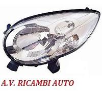 FARO FANALE PROIETTORE ANTERIORE SX SINISTRO CITROEN C1 DAL 2005 AL 2014 H4