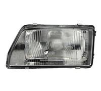 Faro Fanale Proiettore Anteriore SX Sinistro Per Cinquecento 500 Sporting dal 1992 al 1999 Alogeno H4 Gruppo Ottico Luce Fanalino Regolazione Elettrica Parabola Nera