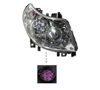FARO FANALE PROIETTORE DESTRA + MOTORINO per FIAT DUCATO 2010-2014
