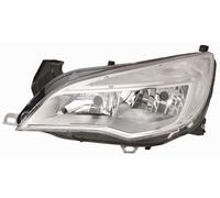 FARO PER OPEL ASTRA J 10-12 H7/H7 PARABOLA CROMATA DESTRO