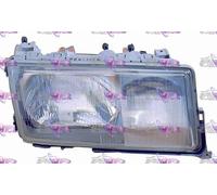 FARO FANALE PROIETTORE DX DESTRO H4-H3 PRED REG PNEU. MERCEDES 190 W201 83>93
