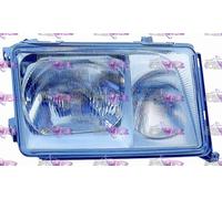 FARO FANALE PROIETTORE DX DESTRO H4-H3 PRED REG PNEUMAT. MERCEDES W124 93>95