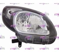 FARO FANALE PROIETTORE DX DESTRO NERA H4 RENAULT KANGOO 13> DAL 2013 IN POI