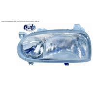 FARO PROIETTORE ANTERIORE DESTRO 2 PAEABOLE - DX - VOLKSWAGEN GOLF III 91->97