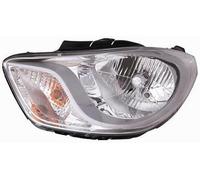 Depo Auto Parts Faro anteriore Proiettore H4 elettrico Hyundai i10 2011-2013 Parabola cromata Destro