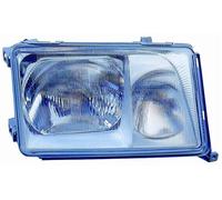 FARO FANALE PROIETTORE DX H4-H3 PRED REG PNEUMATICA PER MERCEDES W124 1993>1995