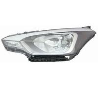Faro Anteriore Destro DX Hyundai I-20 2015-2019 - 3 Porte Parabola Nera